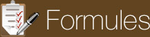 Liste des formules disponible